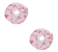 BESPORTBLE 2pièces Collier De Récupération pour Chat Forme De Cœur Protection Élisabéthaine Ajustable pour Et Chiens Design Rose Adorable s