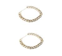 BESPORTBLE 2pièces Collier pour Animaux De Compagnie Chaîne Dorée Accessoire avec Pendentif pour Chiens Et pour Et Photos Doré