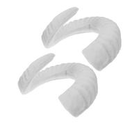 BESPORTBLE 2pièces Corne De Mouton Simulation Pour Bandeau Diy Corne De Cosplay Accessoires Cheveux Décoration Fête Halloween Forme Vive Et Originale