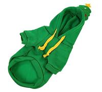 BESPORTBLE 2pièces Costume De Noël pour Chien Pull avec Motif Arbre Vêtements Festifs pour Chiens Et Chats Tenue Cosplay pour Animaux Automne Hiver