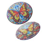 BESPORTBLE 2pièces Décoration Murale Métal Avec Insectes Décorations Murales Fer Ornements Forme D'insectes Pendentif Mural Fer Pour Intérieur Et Extérieur