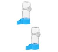 BESPORTBLE 2pièces Distributeur Automatique Eau pour Oiseaux Abreuvoir Pratique pour Perroquets Et Volatiles Accessoire De Cage à Oiseaux Fournit De Eau