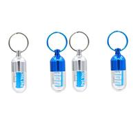 BESPORTBLE 2pièces Étiquette Identification pour Animaux De Compagnie Plaque Capsule avec Nom Et Adresse Lot pour Chien Et Chat Couleur Aléatoire