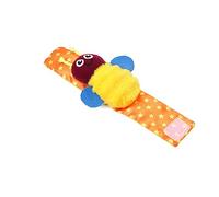 BESPORTBLE 2pièces Hochets Poignet Pour Garçon Fille Jouets Éveil Légers Confortables Forme De Coccinelle Et Abeille Accessoires Ludiques Né Et Tout-petit