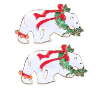 BESPORTBLE 2pièces Lot De Broches De Épingle à Revers Créatives Pour Décorer Vêtements Fêtes
