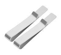BESPORTBLE 2pièces Pince à Cravate Métal Pour Homme Fermoir à Cravate Pratique Pour Apparence Soignée