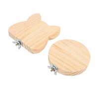BESPORTBLE 2pièces Plateformes De Saut pour Hamsters Et Oiseaux Accessoires De Cage pour Animaux De Compagnie Jouets pour Petits Animaux pour Exercices Et Divertissement