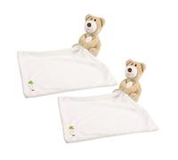 BESPORTBLE 2pièces Serviette Pour Ours Couverture Ours Douce Et Réconfortante Jouet Apaisant Né Garçon Et Fille