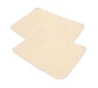 BESPORTBLE 2pièces Tapis Urine Réutilisable pour Chiots Et Chiens Lot de Anti-Pipi pour Éducation De Chiot Et Accompagnement De Chien