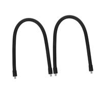 BESPORTBLE 2pièces Tige Extension Métallique Flexible Col Cygne Mâle Vers Mâle Double Tête Support Pour Pied Micro Et Prolongateur De Bras Pour Smartphone Microphone Et Caméra