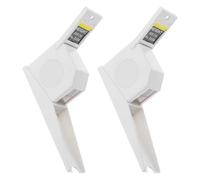 BESPORTBLE 2pièces Toise Murale Rétractable pour Garçon Fille Stadiomètre Portable avec Ruban Métrique Amovible Indicateur pour Suivi de Croissance Garçon Fille