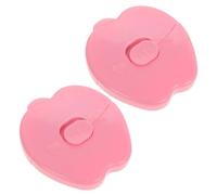 BESPORTBLE 2pièces Tondeuse à Franges Manuelle Pour Garçon Fille Peigne Tondeuse Forme De Pomme Outil De Coiffure Portable Pour Cheveux Fins Frange Et Pointes Fourchues