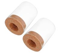 BESPORTBLE 2pièces Vase Hydroponique Verre Transparent Pot De Fleurs pour Plantes Succulentes Terrarium De Bureau Contenant pour Décoration De Table Intérieure