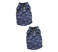 BESPORTBLE 2pièces Vêtements Chien Hiver Polaire Douce Costume Adorable pour Fête Gris Letter Accessoires pour Animaux