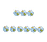 BESPORTBLE 3 Ensembles Balles De Plage Gonflables Jouets De Piscine Globe pour Activités Estivales Et Interactions Familiales 3 Pièces * 3