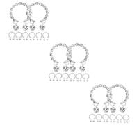 BESPORTBLE 3 Ensembles Bracelet Cloche Anneau Bijoux Bague Bagues Esthétiques e Cloche es Vintage es Pour Les Femmes e Sonne e De Filles e Fille Alliage 8 Pièces * 3