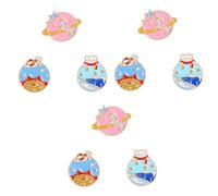 BESPORTBLE 3 ensembles Broche En Alliage Jolie Broche Chat Broche Girly Broche Bonjour Broche Dessin Animé Broches En Émail Pour Femmes Décoration Décorative Broche 3 pièces * 3