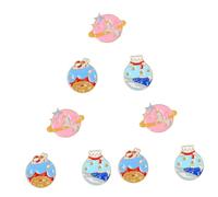 BESPORTBLE 3 ensembles Broche En Alliage Pour Femme Broche De Dessin Animé Broche Girly Bonjour Broche Décorative En Émail Chat Bijoux Jolie Décoration Broche Pour 3 pièces * 3