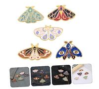 BESPORTBLE 3 Ensembles Broche Insecte Épingles De Broche Mignonnes Épingle Mignonne Broche En Émail Jolie Broche Animal Broch Insecte Épinglettes Broches Alliage (fer) 5 Pièces * 3