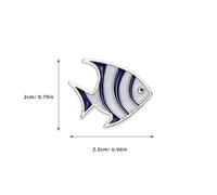 BESPORTBLE 3 ensembles Broche Marine Voiliers Dessin Animé Mignon Animal Épinglette Épinglette Fête Poisson Tropical Bijoux Phare Décorations Nautiques Enfants 3 pièces * 3