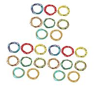 BESPORTBLE 3 Ensembles Chaîne De Taille En Perles De Riz Plage Faire La Fête Baignade Chaînes Perlé Été Chaîne De Carrosserie Féminin Bijoux Féminin Chaîne De Corps Coloré 8 Pièces * 3