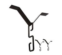 BESPORTBLE 3 Ensembles Crochet Adaptateur Fer pour Chaîne de Pluie Kit Installation Standard pour Gouttière Résistant Corrosion et Facile à Poser