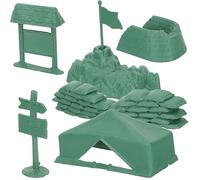 BESPORTBLE 3 Ensembles Jouets Militaires pour Garçons Kit de Modèles de Construction DIY pour Sandbox pour Ans