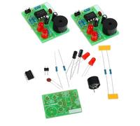 BESPORTBLE 3 Ensembles Kit Soudure Électronique DIY avec Flash Circuit Clignotant Pratique de Soudure pour Apprentissage Électronique Compacts et