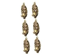 BESPORTBLE 3 ensembles Porte-Clés En Laiton En Forme De Poisson Pendentif En Forme De Poisson Pour Clés De Voiture Décoration De Charme De Carpe Décoration Suspendue En 2 pièces * 3