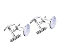 BESPORTBLE 3 Paires Blanches de manchette de golf pour hommes garçons d'honneur boutons de manchette de chemise boutons de manchette en métal bout de manchette d'affaires Accessoire Un verre