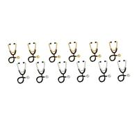 BESPORTBLE 3 Paquets Broches de Stéthoscope Cartoon Lot de Épingles Décoratives Or et pour Accessoires de Costume et Décoration pour Adultes