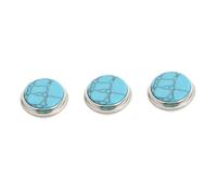BESPORTBLE 3 pièces Accessoires Trompette Boutons Remplaçables Petits Paume Bleu Ciel Durables Légers Pratiques pour Musiciens