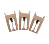 BESPORTBLE 3 pièces Aiguilles Tourne-disque de Rechange Aluminium Kit Compatibles Platines Vinyles pour Lecture Précise et Clair