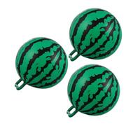 BESPORTBLE 3 pièces Ballon Gonflable Garçon Fille Forme Pastèque et Sûr avec Poignée Extérieur Garçon Fille pour Jeux Plage et Jardin
