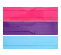 BESPORTBLE 3 Pièces Bande Magnétique pour Tableau Blanc, Bandes Magnétiques de Phrases, Pet et Aimant, Effaçables à Sec, Réutilisables, pour Tableaux Noirs et Autres Occasions