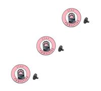 BESPORTBLE 3 Pièces Broche Émail Adorable Motif Patte de Chat Accessoire Vestimentaire Décoratif pour Badge et Élégant