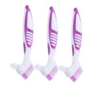 BESPORTBLE 3 Pièces Brosse De Nettoyage De Tortue Poignée De Pompe Kit De Brosse De Bouteille d'eau Brosse À Coulis Réservoir D'Aquarium Brosse De Nettoyage De Tortue Aquatique Brosse De