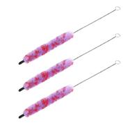 BESPORTBLE 3 Pièces Brosse de Nettoyage Piccolo Ultrasouple pour Entretien Interne Instruments à Vent Flûte Clarinette Accessoire et Polyvalent