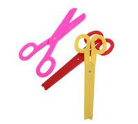 BESPORTBLE 3 Pièces Ciseaux Géants Plastique pour Clown Accessoire de Scène et Sécurisé pour Halloween Fête de et Spectacles Théâtraux