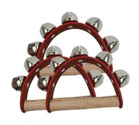 BESPORTBLE 3 Pièces Clochette à Main Pour Garçon Pour Fille Instrument De Percussion Jouet Musical Pour Garçon