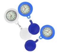 BESPORTBLE 3 Pièces des infirmières Les ambulanciers paramédicaux Montre Extensible Montre Insigne rétractable Montre de Poche infirmière Montre infirmière