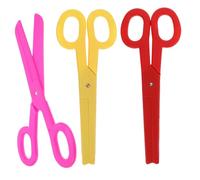 BESPORTBLE 3 Pièces Fake Scissors Prop Large Plastic Clown Shears Lightweight Halloween Circus Party Stage Performance