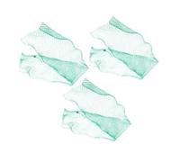 BESPORTBLE 3 Pièces Filet de Pliable Nylon Renforcé à Maille Tressée Brins Fond Plat Stable de Plongée Robuste pour Capturer Poissons et Crevettes Portable et Gain de Place