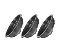 BESPORTBLE 3 pièces Grand Pot de Plantation Ovale Plastique avec Trou de Drainage Lot de Pots pour Jardin Balcon et Spacieux et Facile à Déplacer