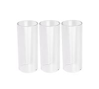 BESPORTBLE 3 pièces Guitar Slide Verre Moyen Bottleneck Glisse Lisse et Durable pour Guitare Standard Accentuation des Accessoire pour Musiciens