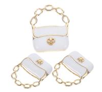 BESPORTBLE 3 Pièces Mini Sac à Main Miniature pour Maison de Accessoires Décoratifs Sac pour Décoration de Mini Maison