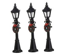 BESPORTBLE 3 Pièces Miniature Lampadaire de Rue Noir de Accessoires pour Maison de Poupée Décoration de Micro Paysage et Jardin Féérique