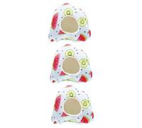 BESPORTBLE 3 Pièces nid de Cochon d'Inde cabane Perroquet lit de Maison de Hamster Pas Un Hamster abri pour cochons d'Inde Maison d' pour Hamster lit de Planeur de Sucre Chaud