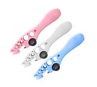 BESPORTBLE 3 pièces Ouvre-ampoule Multifonction avec Roue Abrasive Renforcée Outil Pratique pour Usage Médical et Domestique Poignée Ergonomique Confortable Lot de Couleurs Rose Bleu Blanc