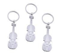 BESPORTBLE 3 pièces Porte-clé Violon Musical avec Décapsuleur Pendentif Décoratif Original Trousseau Léger et Résistant Cadeau Pratique pour Amis et Famille